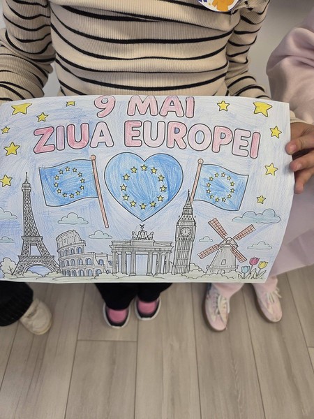 Ziua Europei prin activități educative și creative, dedicate cunoașterii valorilor europene